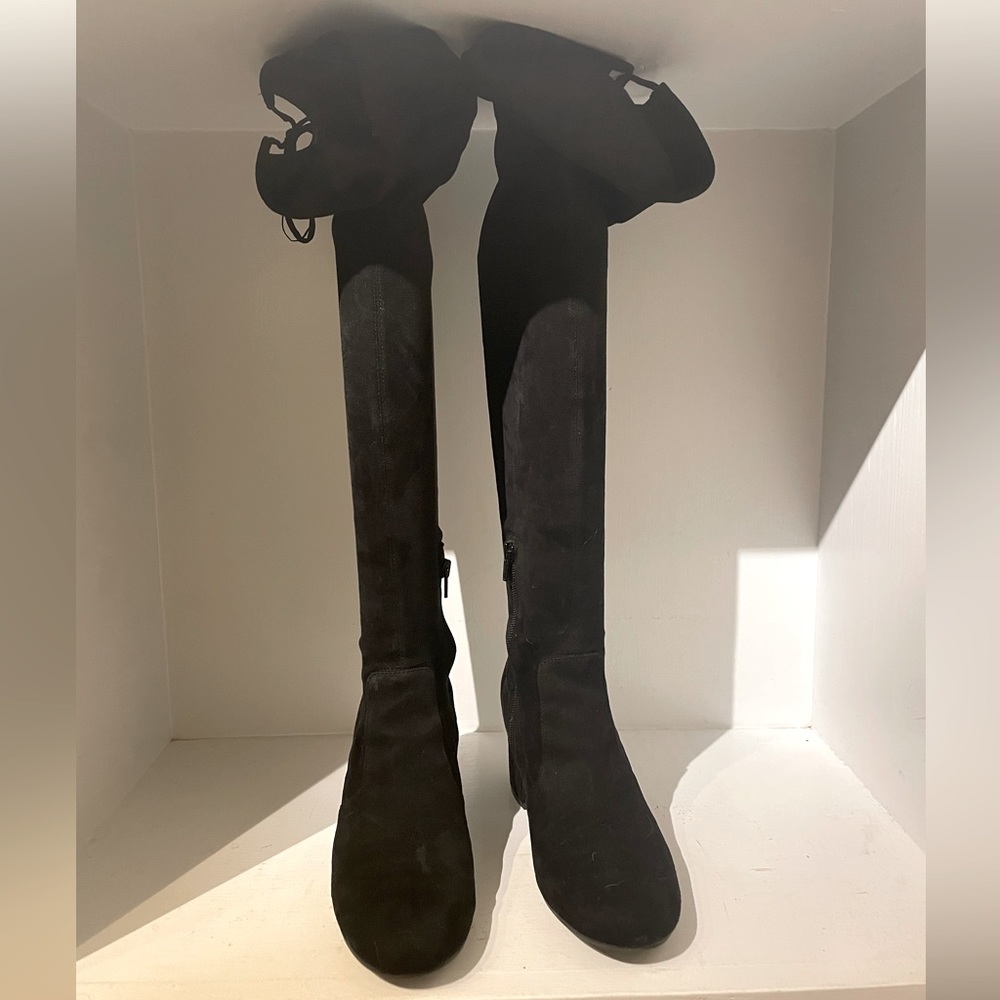 Unisa Quesia Over-The-Knee Boot Black